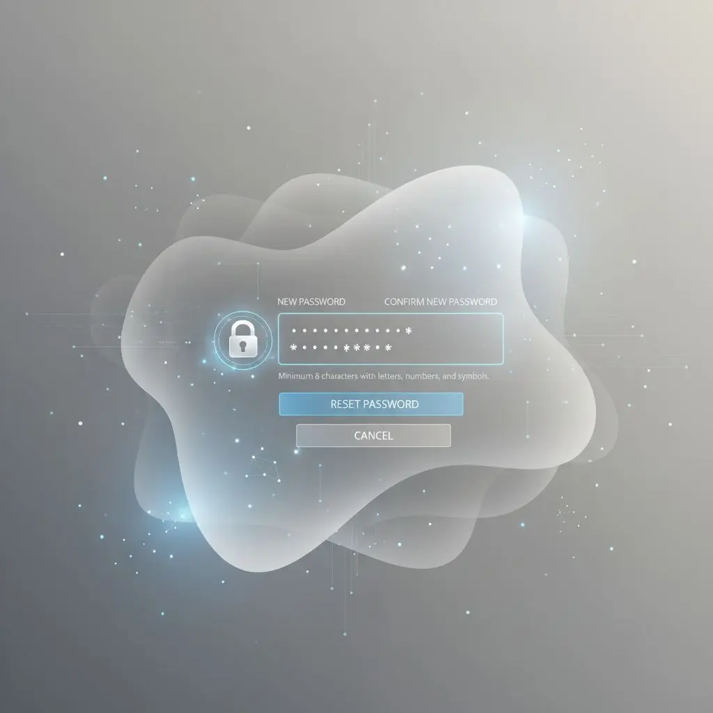 Illustrazione procedura reset password Bwin con focus su sicurezza login.