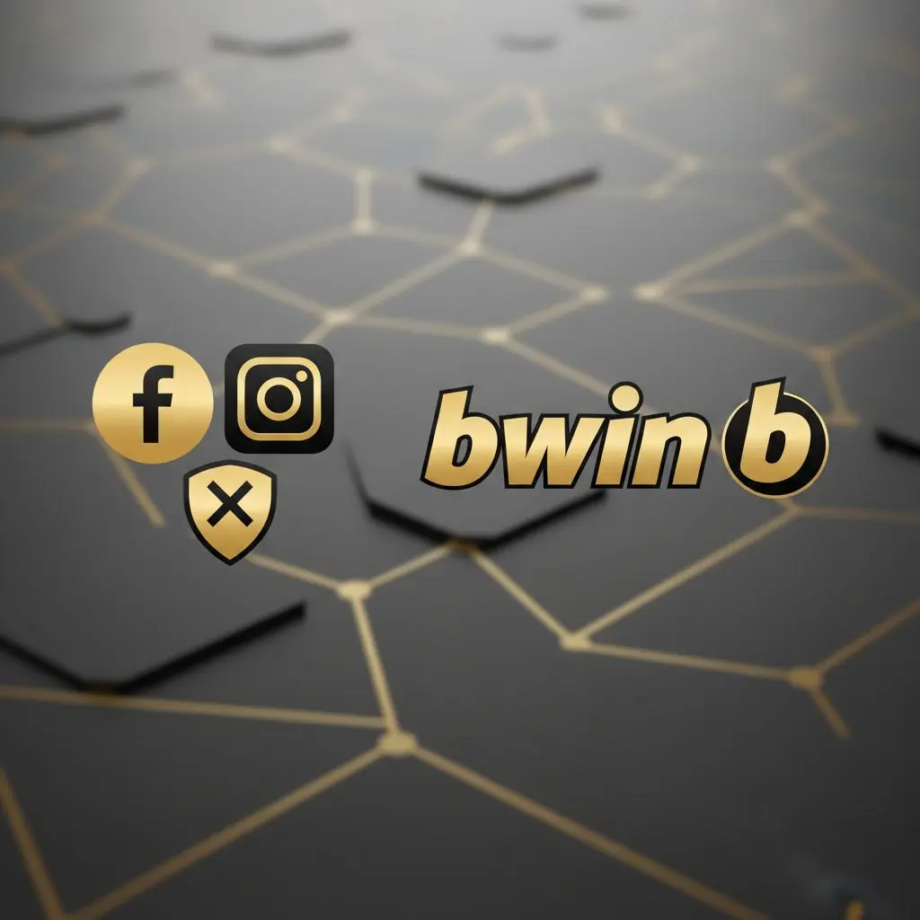 Icone social Bwin per Facebook, Instagram e X, con logo ufficiale