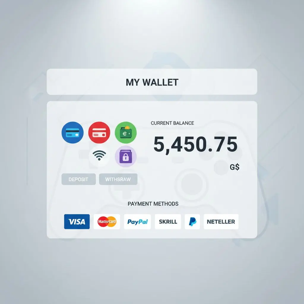 Metodi di pagamento digitali collegati a un conto di gioco online